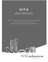Cabasse MT-4 - Owners Manual 
